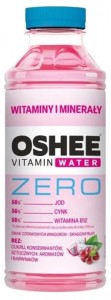 Напій безалкогольний негазований Oshee Vitamin Water Zero зі смаком червоного винограду та пітахайї 0,555 л