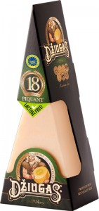 Сыр Джюгас Piquant пармезан 40% 180г 18 мес.