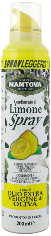 Оливкова олія Mantova Limone Spray Extra Virgin 200мл