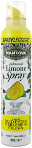 Оливковое масло Mantova Limone Spray Extra Virgin 200мл