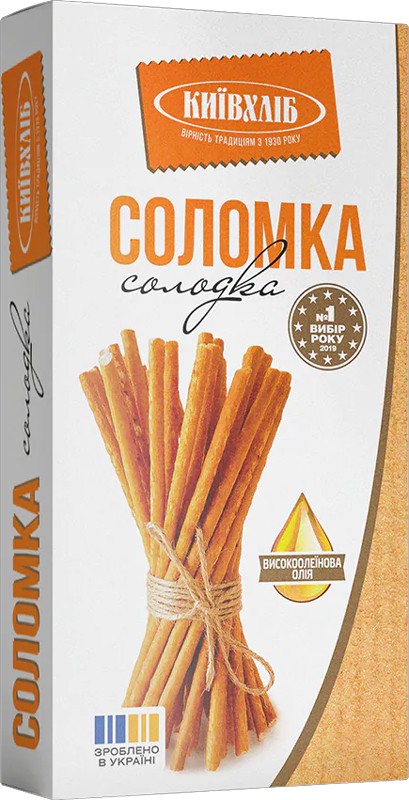 Соломка Київхліб солодка 350г