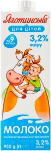 Молоко Яготинське для детей 3,2% 950 г
