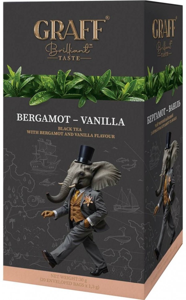 Чай Graff Bergamot&Vanilla 20 пак