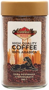 Кава Manhattan розчинна сублімована 100 г