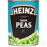 Горошок зелений Heinz 400г ж/б