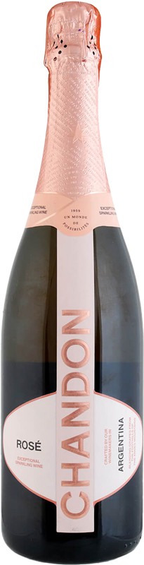 Вино игристое Chandon Rose розовое сухое 12% 0,75 л