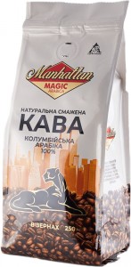 Кава Manhattan в зернах 250 г