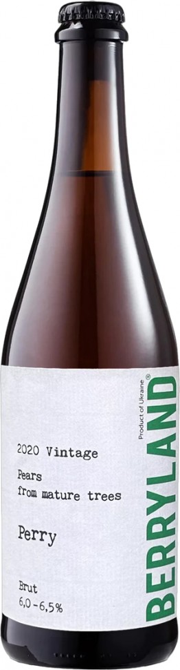 Сидр Berryland Perry игристый брют 6–6,5 % 0,75 л