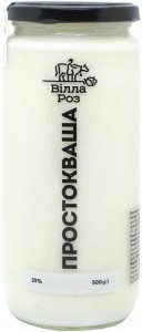 Простокваша Вілла Роз 25% 500 мл