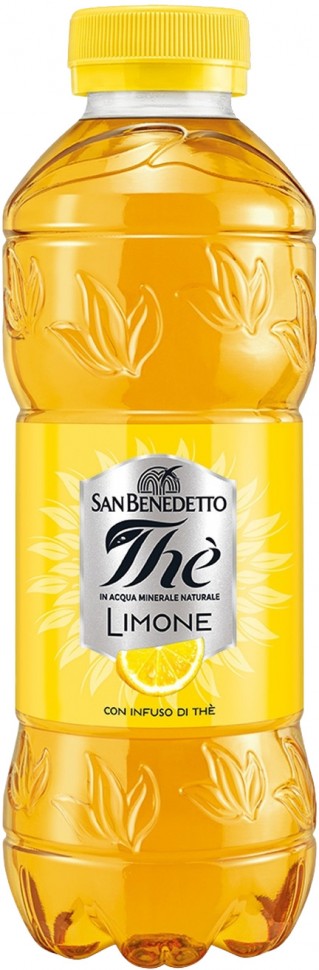 Холодний чорний чай San Benedetto Лимон 0,5л