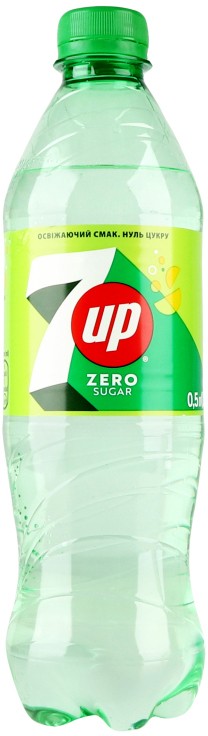 Напиток безалкогольный 7UP Zero Sugar 0,5л