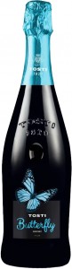 Вино игристое Tosti Batterfly белое полусухое 6,5% 0,75 л