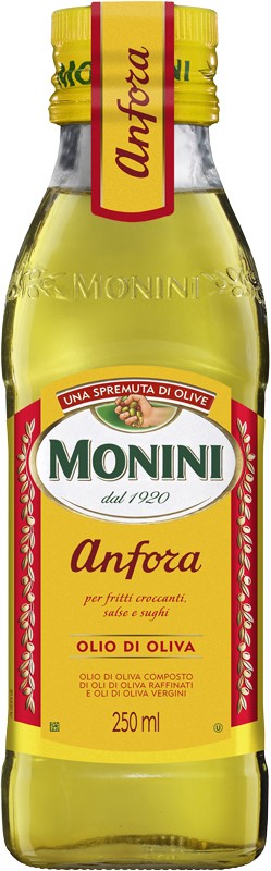 Олія оливкова рафінована Monini Anfora 0.25 л