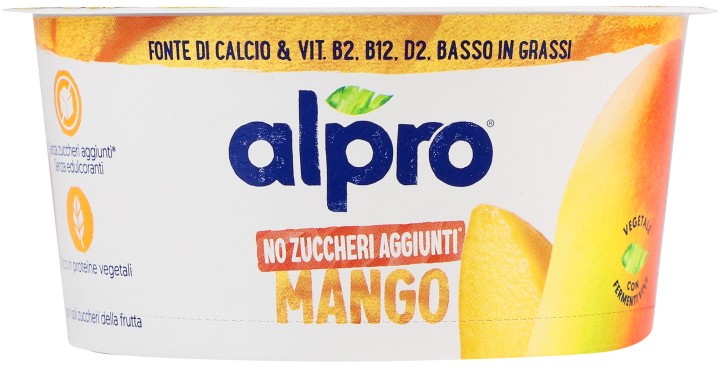 Продукт соєвий ферментований Alpro Mango 135г