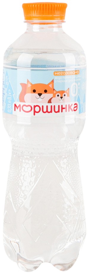 Вода Моршинка негазированная 0,33л