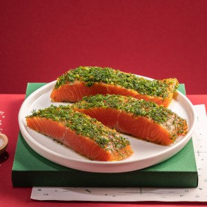 Сьомга маринована по-норвезьки