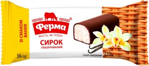 Сырок глазированный Ферма ваниль 23% 36г
