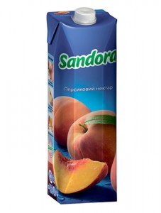 Нектар Sandora Персиковый 1л