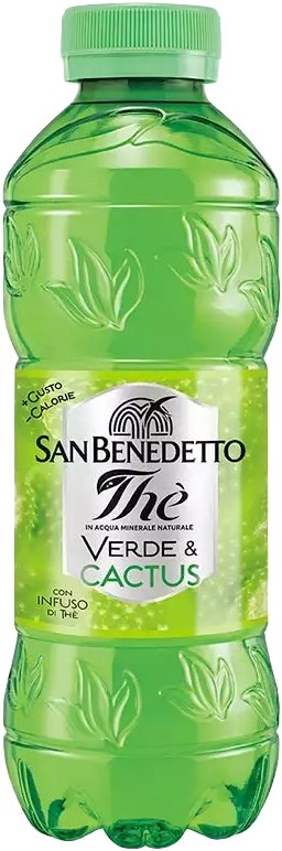 Холодный зеленый чай San Benedetto Кактус 0,5л