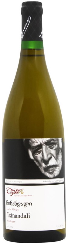 Вино Umano Tsinandali біле сухе 12,5% 0,75 л