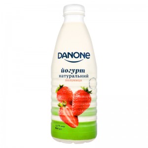 Йогурт Danone Полуниця 1.5% 800г