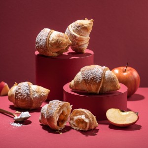 Рогалики с яблоками