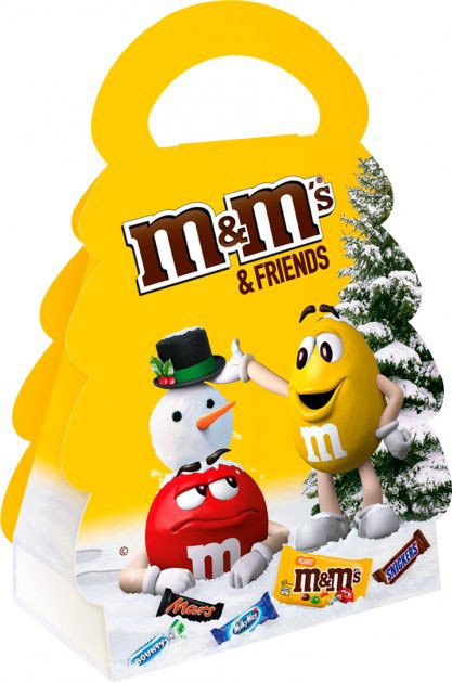 Набор Новогодняя Елка M&M`s&Friends 106,5 г