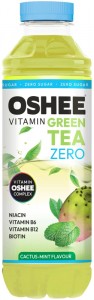 Чайний напій OSHEE Vitamin Zero Green Cactus-Mint 0,555 л
