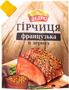 Гірчиця Щедро Французька в зернах 120 г