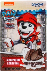 Коктейль молочний Danone Шоколадний 2.5% 212г