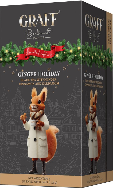 Чай Graff Ginger holiday 20 пак