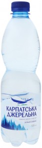 Вода мінеральна Карпатська Джерельна газована 0,5 л