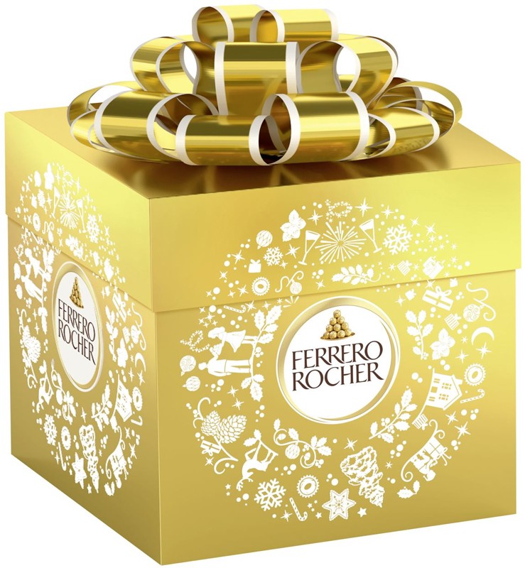 Цукерки шоколадні Ferrero Rocher Grift box 225 г 