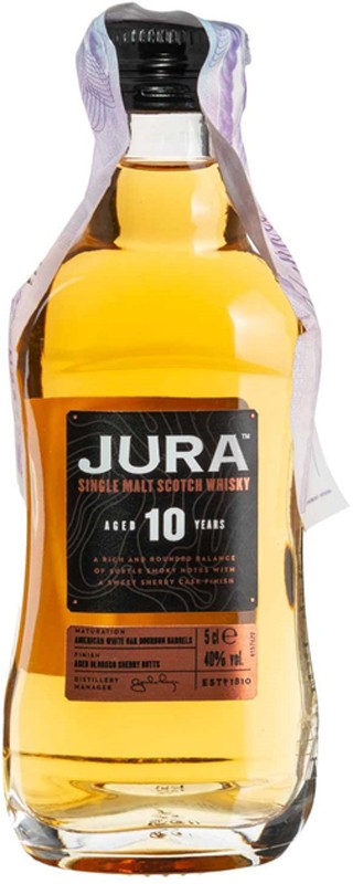 Віскі Jura 10yo 40% 0,05 л 
