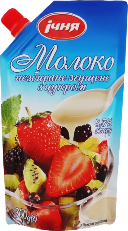 Молоко згущене Ічня незбиране з цукром 8.5% 300г