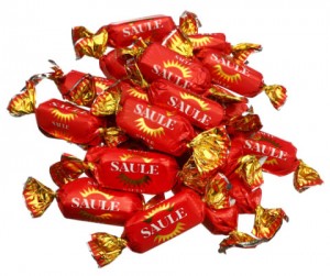 Конфеты шоколадные Saule