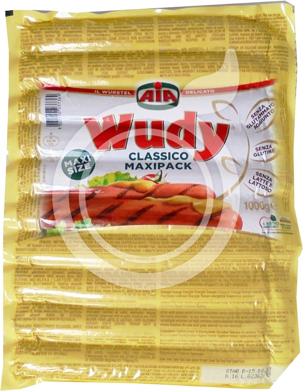 Сосиски Aia Wudy MaxiPack 1кг