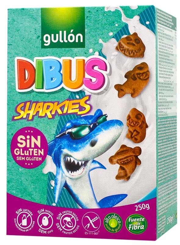 Печенье Sharkies Dibus Gullon 250г