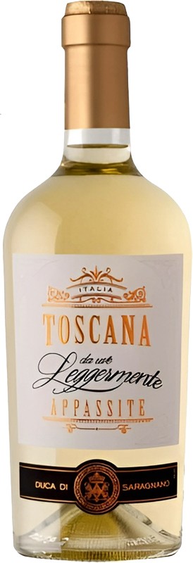 Вино Duca Di Saragnano Toscana Bianco Da Uve Leggermente Appassite IGT Toscana белое полусухое 12,5% 0,75 л