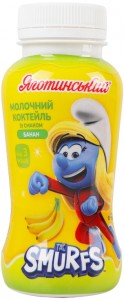 Коктейль молочний Яготинський Банан пастеризований 1.5% 185г
