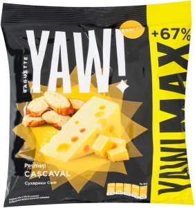 Сухарики Yaw зі смаком сиру 60 г