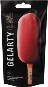 Морозиво Ескімо Рубі з грецьким йогуртом та сиром Філадельфія Gelarty 85 г