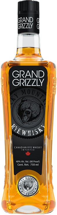 Виски Grand Grizzly Rye Whisky 40% 0,75 л