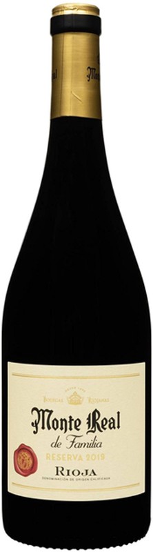 Вино Monte Real de Familia Reserva червоне сухе 14% 0,75 л