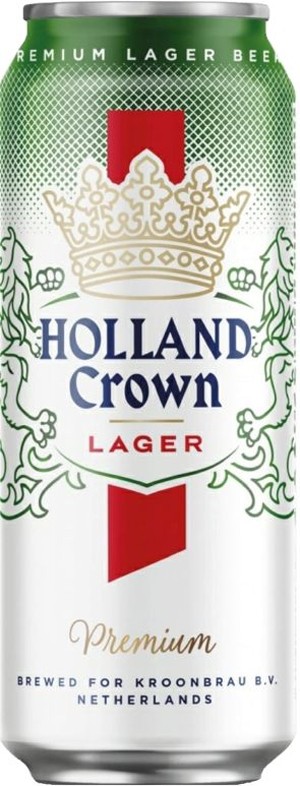 Пиво Holland Crown Lager 4,8% 0,5 л 