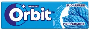 Гумка жувальна Orbit Peppermint без цукру 14г