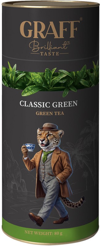 Чай Graff Green Classic тубус 80 г