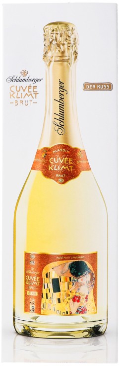 Вино ігристе Schlumberger Cuvee Klimt біле брют 12% 0,75 л