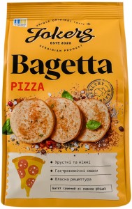 Багет пшеничний Jokers Піца сушений 75г