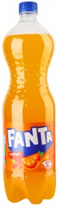 Напиток Fanta Orange сильногазированный с добавлением сока 1,25 л
